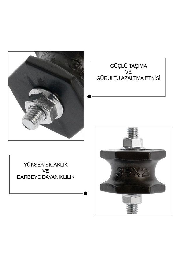 Klima Dış Ünite Takozu - 4 adet - 4