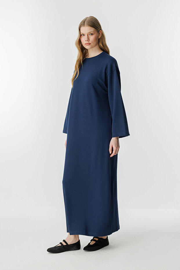 Anvelop Lacivert Elbise - 6