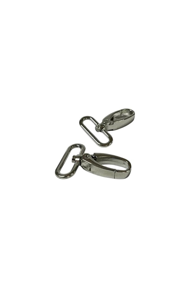 Medium Size Scorpion Keychain & Bag Hook 3cm with 2 Pcs Leather Hand Tool Nickel