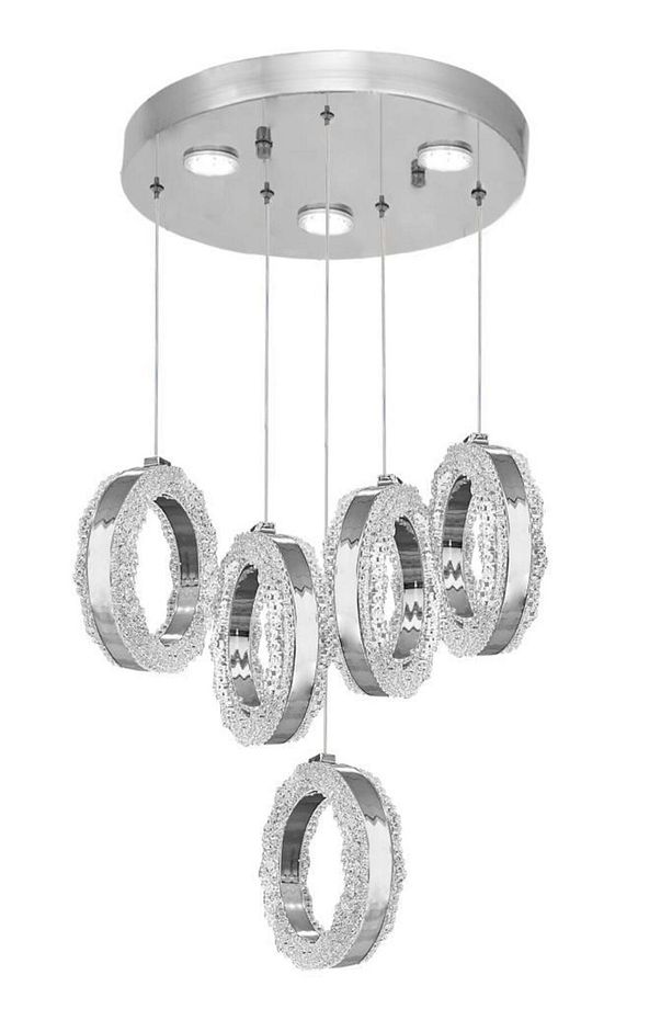 1105-4 1 5li Krom Sarkıt Led Avize - 1