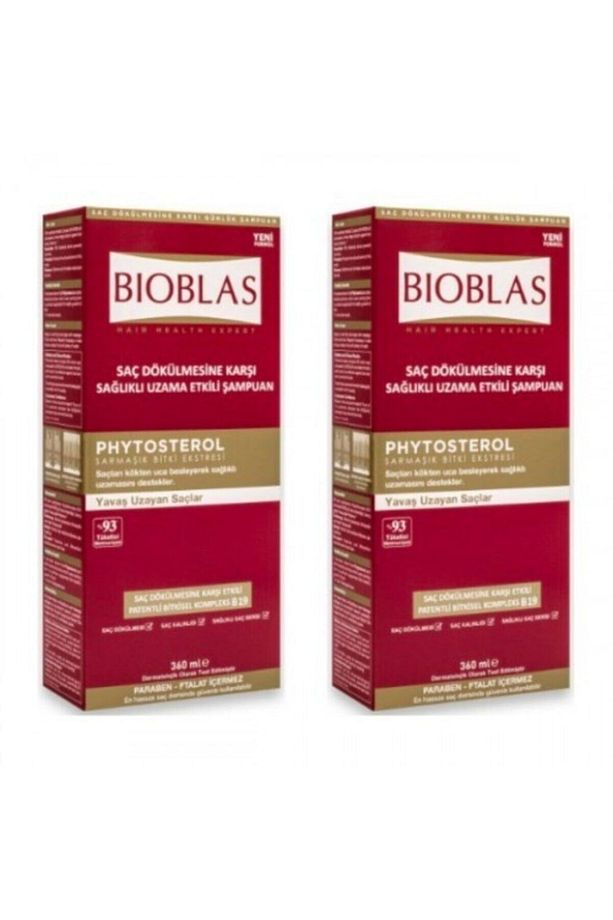 Bıoblas Şamp 360ml X2 Adet Saç Dökülmesine Karşı Sağlıklı Uzama Etkili Şamp - 2