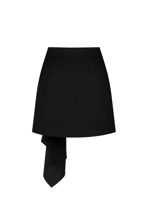 Volanlı Mini Etek - 3