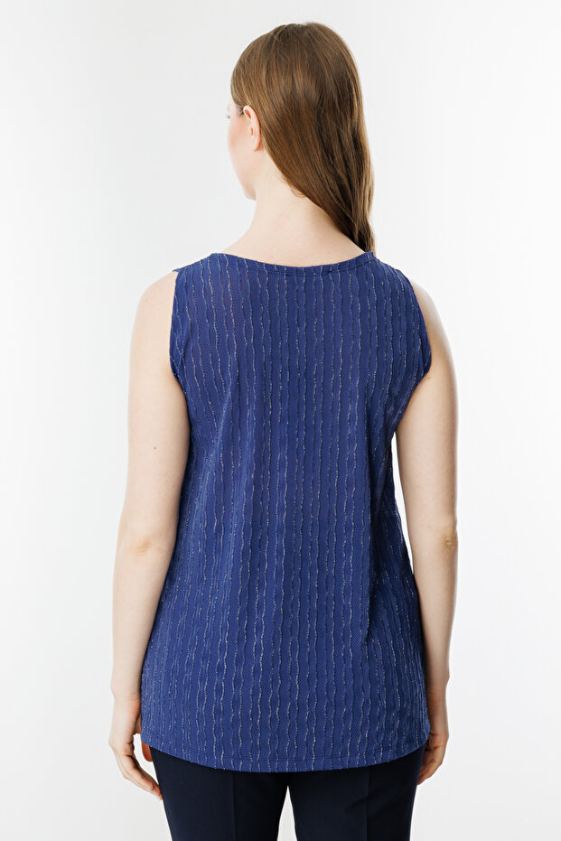 Simli Kolsuz Bluz - 4