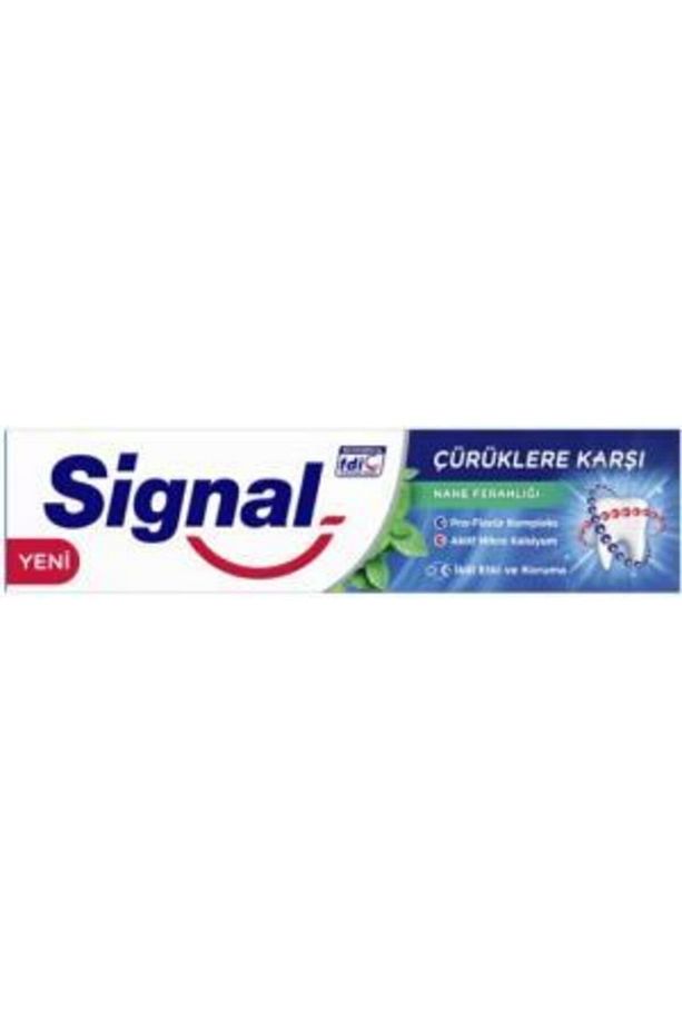 Çürüklere Karşı Nane Ferahlığı Diş Macunu 100ml 12 Adet - 3
