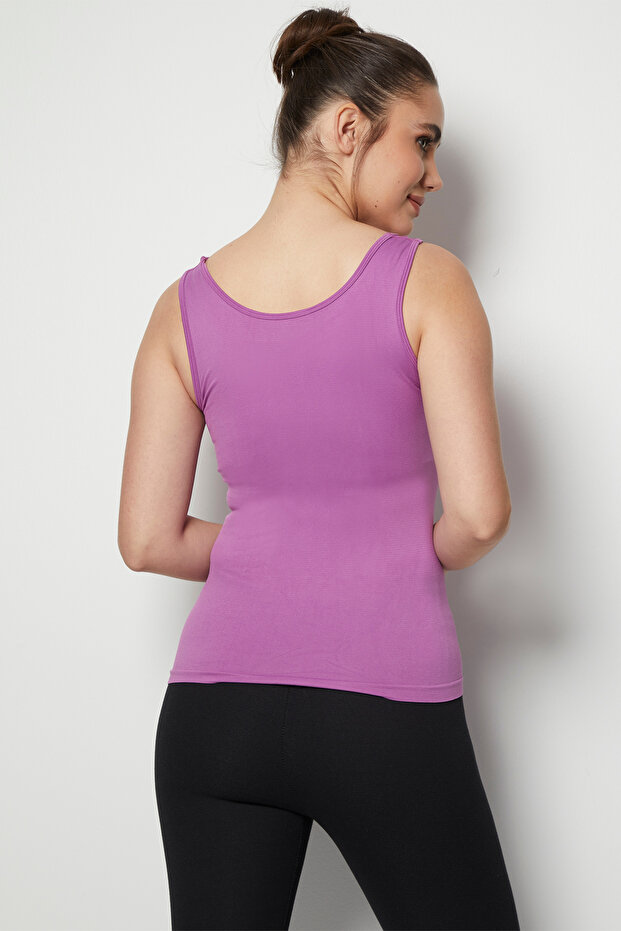 Kalın Askılı Seamless Atlet - 6