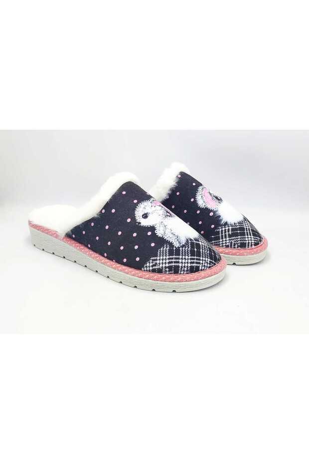 Women's Slippers Ms253 Rabbit Pattern Winter Home Slippers