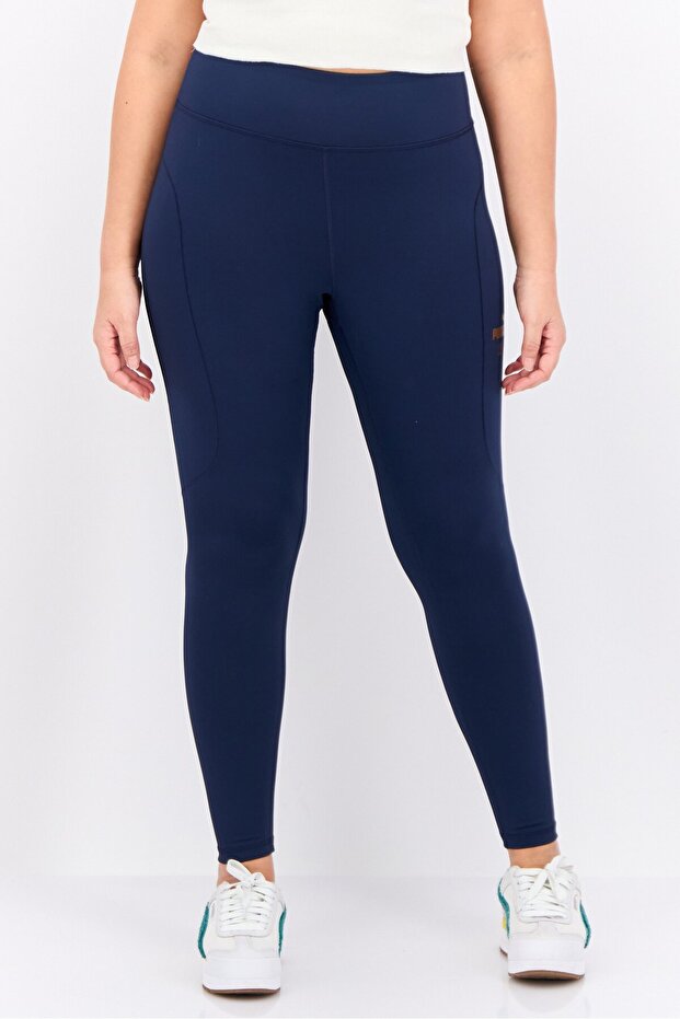 Women Sportswear Fit Training Tights, Navy