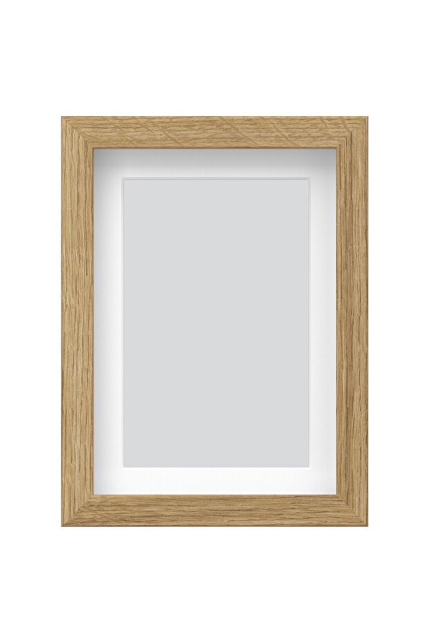 إطار، تأثير خشب البلوط، 13×18 سم - 1