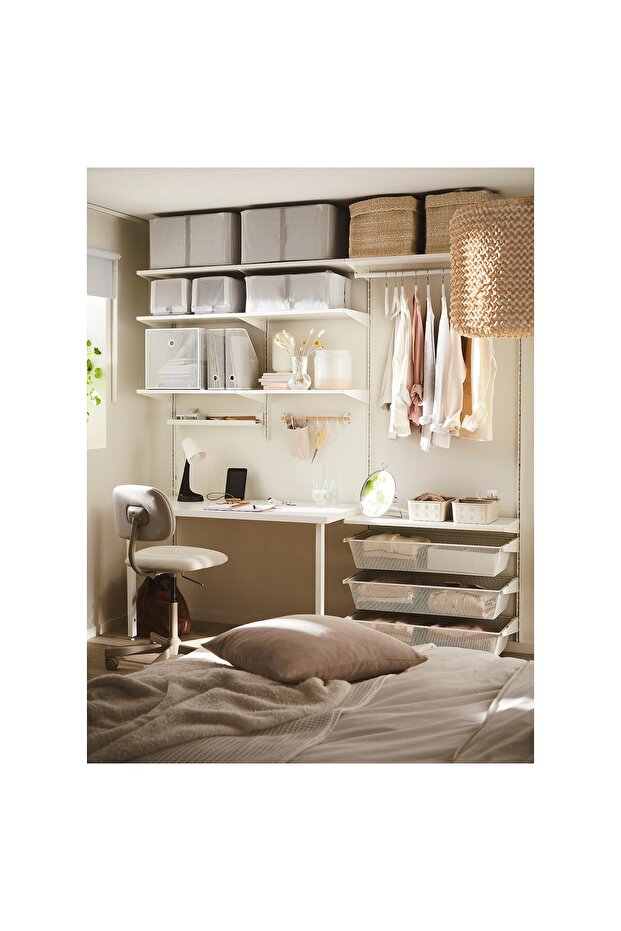 سطح الطاولة، أبيض، 140×60 سم - 6