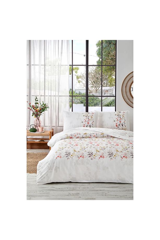Begonia nev Tek Kişilik Nevresim Takımı - Pudra - 1