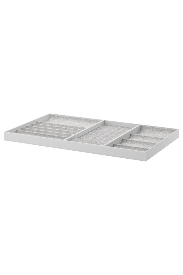 Insert for pull-out tray, light grey, 100x58 cm - 1
