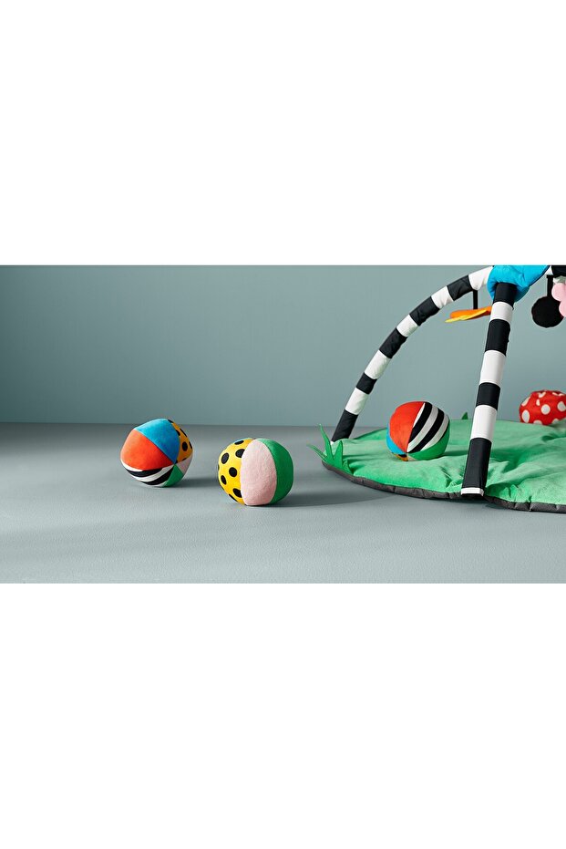 لعبة ناعمة، كرة، متعددة الألوان - 4