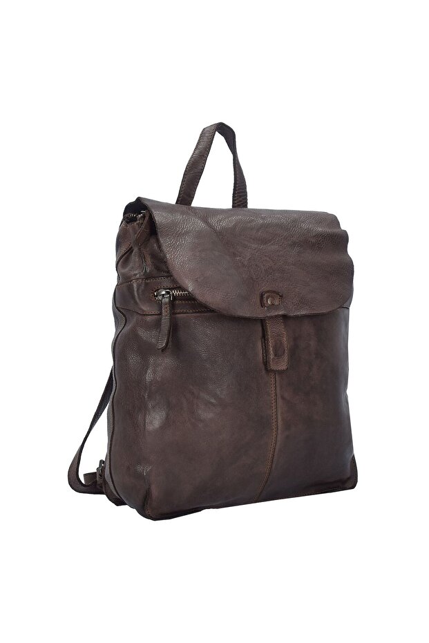 33 cm Leder-U-Boot-Rucksack - 2