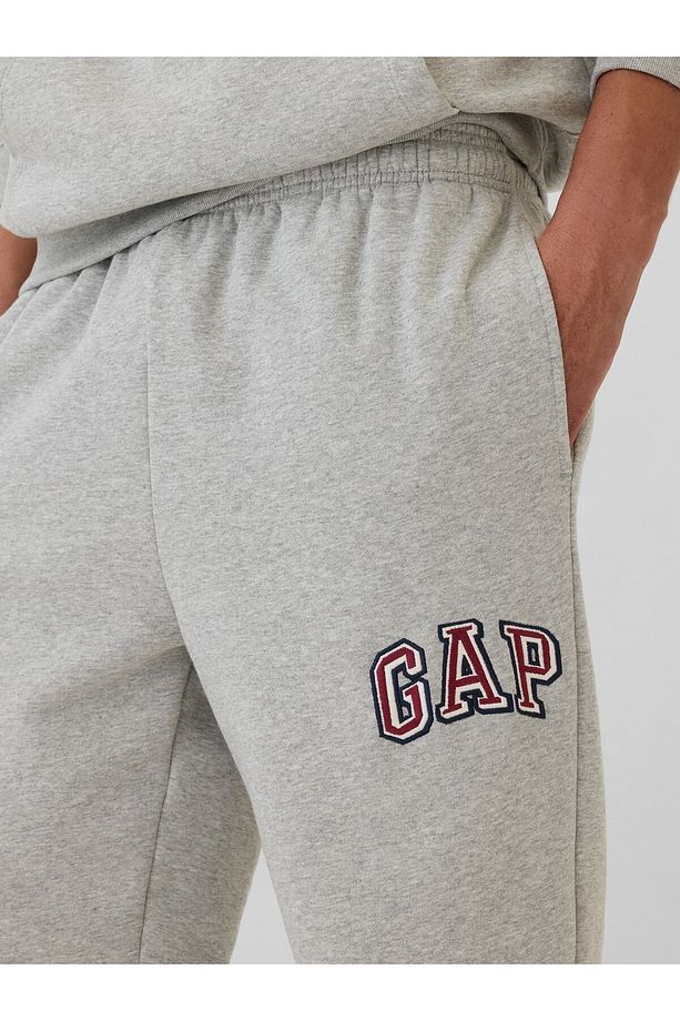 Erkek Gri Gap Logo Jogger Eşofman Altı - 3