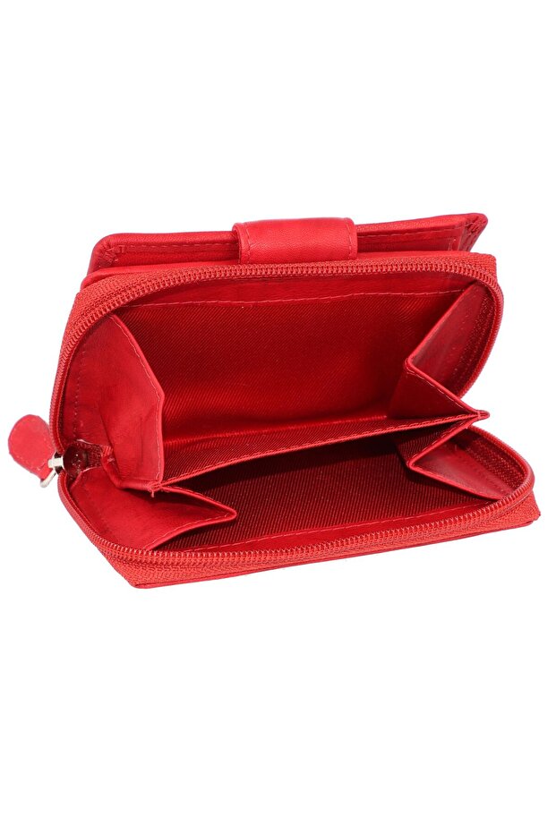 Basic Geldbörse RFID Leder 9 cm - 6