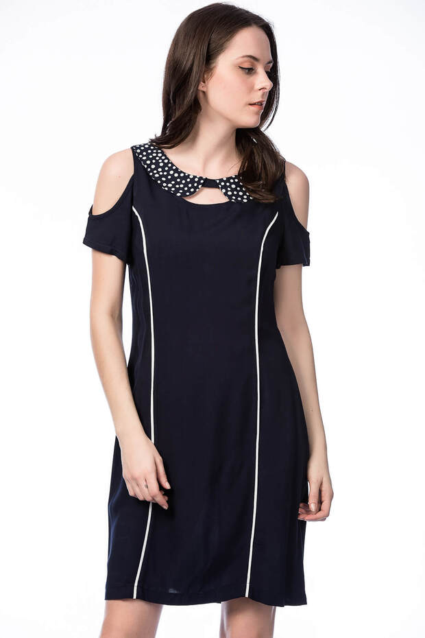 Women's Navy Blue Dress 50834