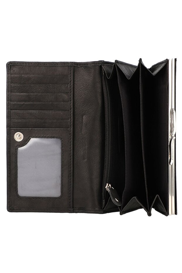 Basic Geldbörse RFID Leder 17 cm - 5