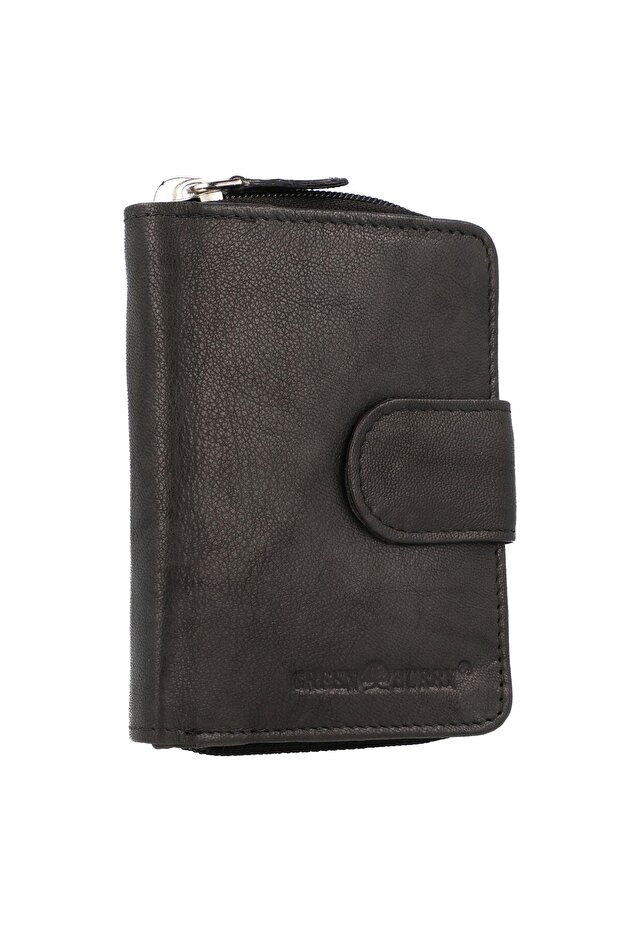 Basic Geldbörse RFID Leder 9 cm - 2