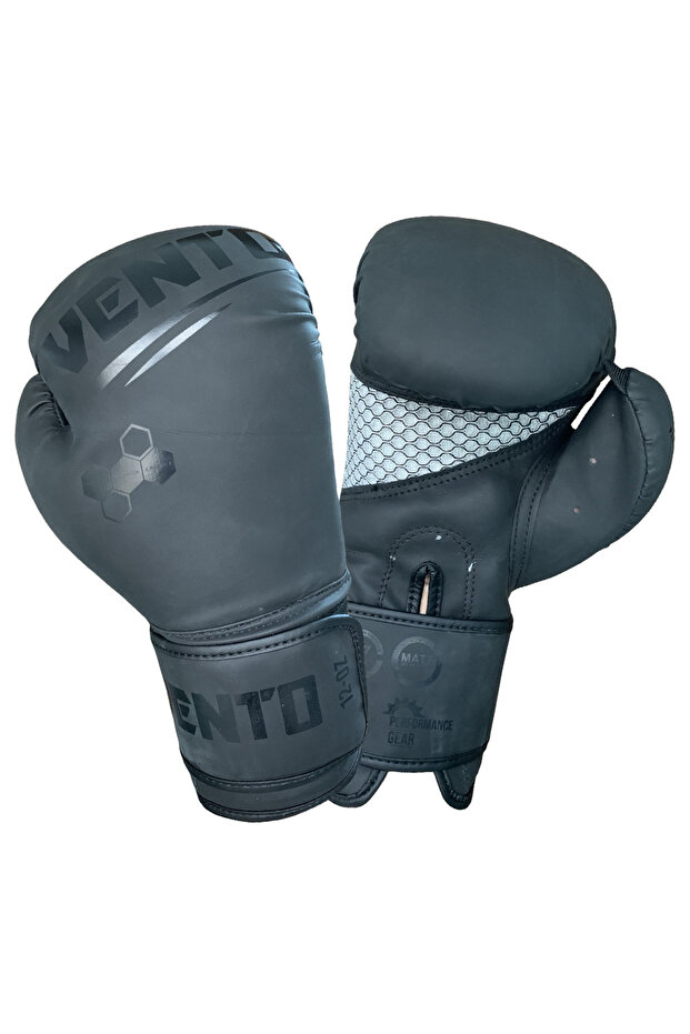 Performance Boks ve Kick-Boks Eldiveni Siyah 12 oz - 2