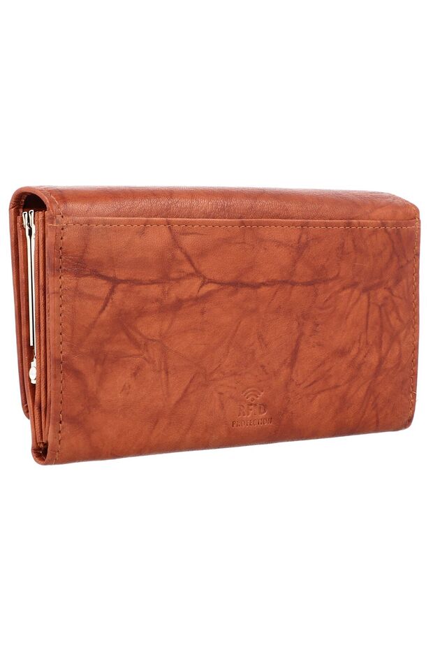 Basic Geldbörse RFID Leder 17 cm - 4