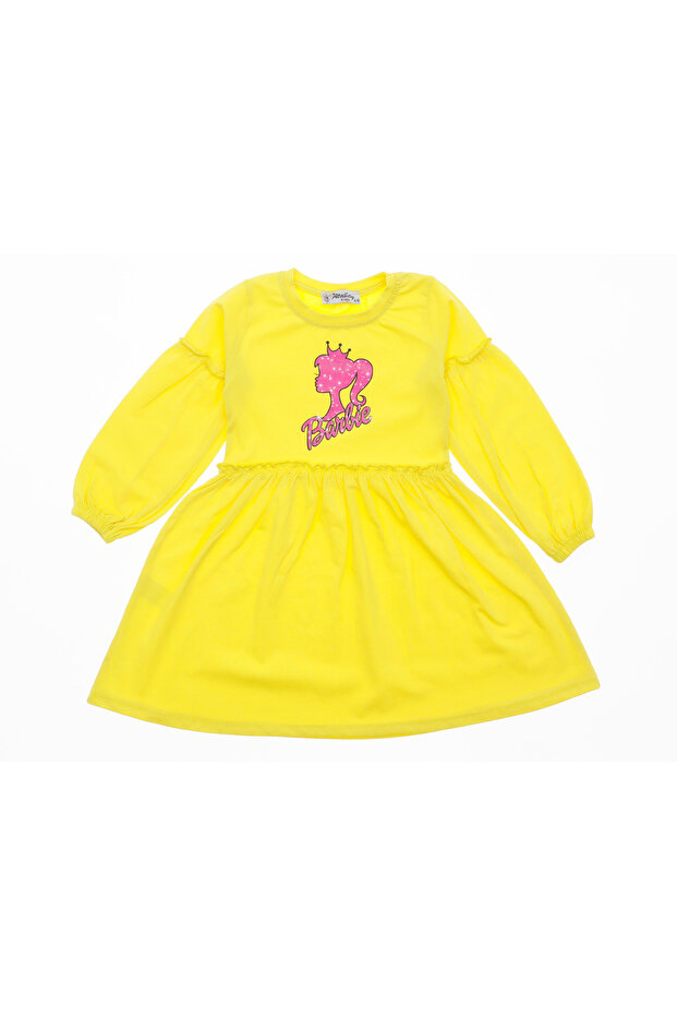 Kız Çocuk Elbise Baskılı - 1