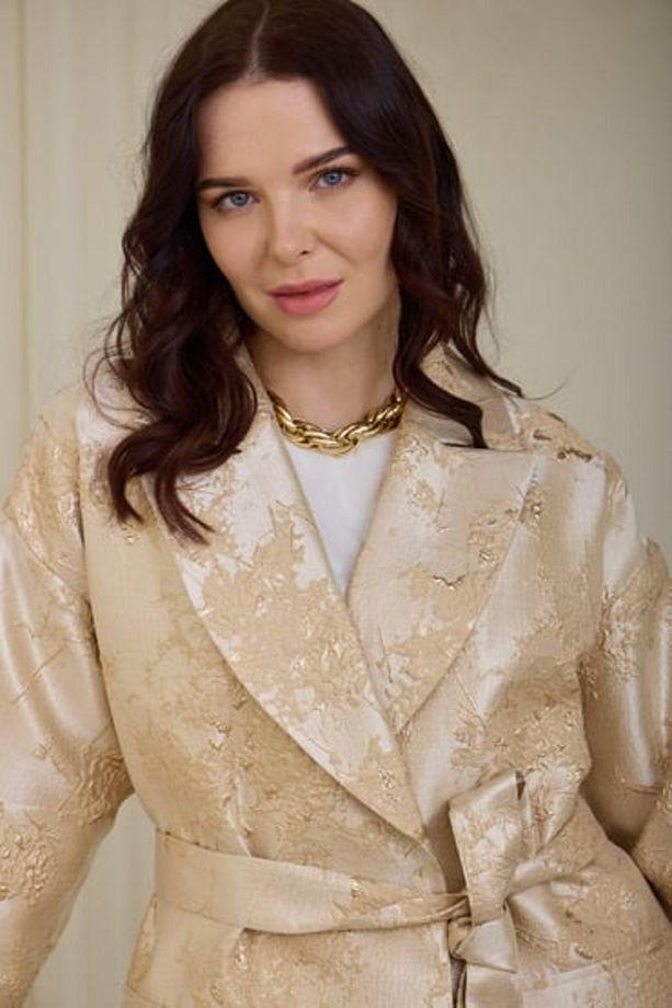 Marwa By Parlak Brokar Pantolon - 4