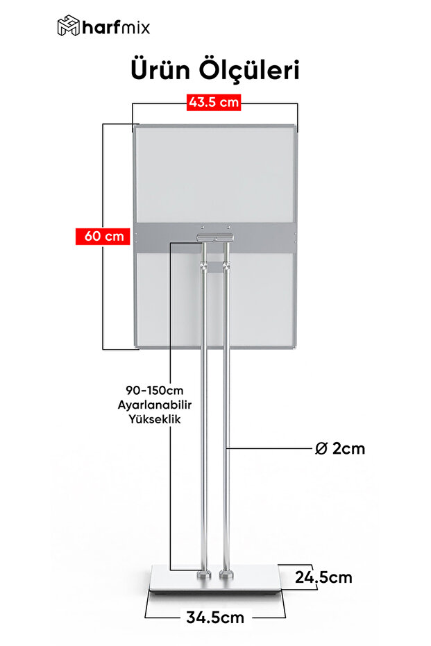 Ayaklı Lightbox tabela - 9