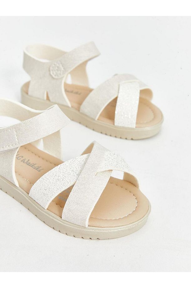LCW STEPS Çapraz Bantlı Kız Bebek Sandalet - 3