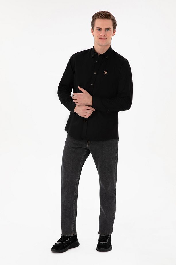 U.s. Polo Assn. Dokuma Uzun Kol Regular Gömlek 2083079 - 2