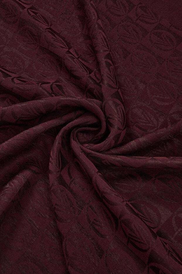 Alia Shawl - 4 - Dark Burgundy
