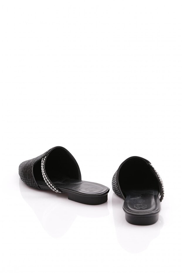 Kadın Terlik Siyah Pullu 2623497216712322 - 3