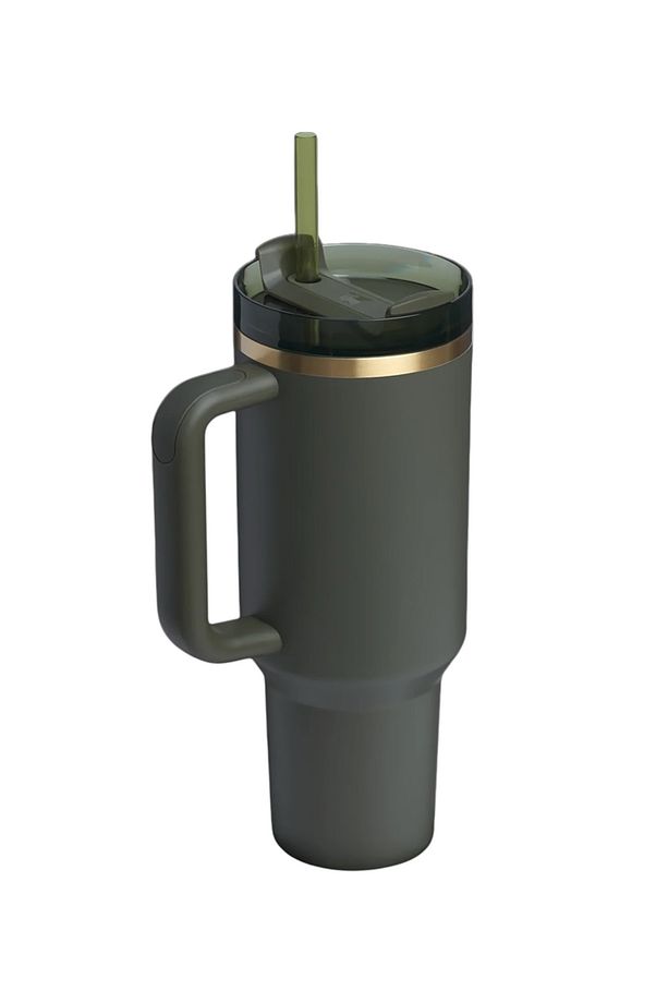 ® The Quencher Flowstate™ Tumbler Pipetli Termos Bardak 1,18 Lt Cypress Selvi Yeşili - 2