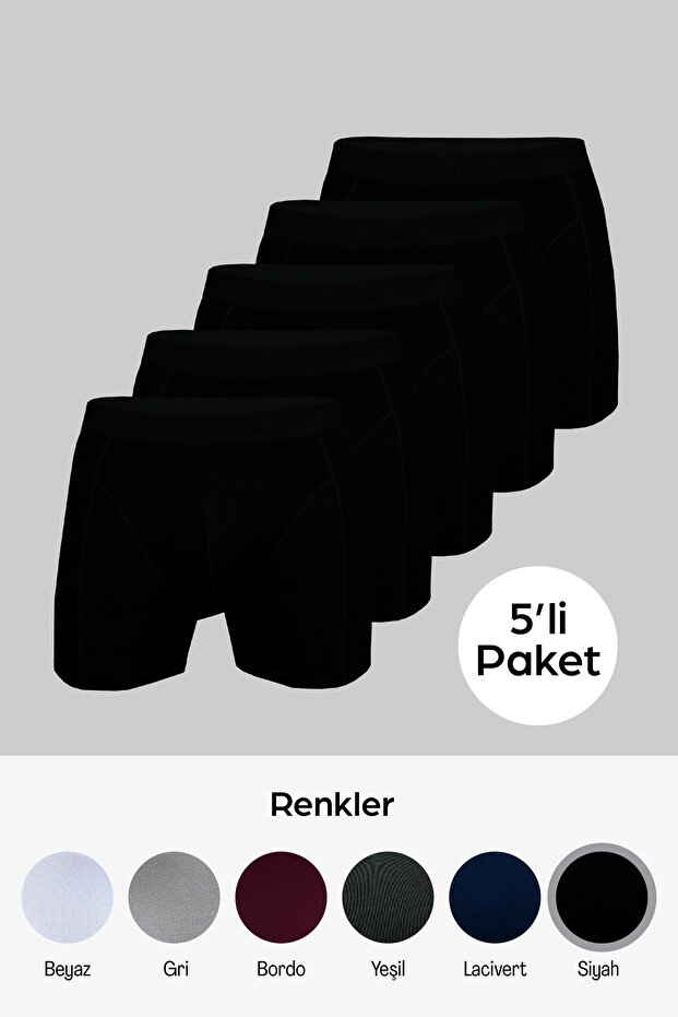 Bambu Boxer 5'li Paket - 1