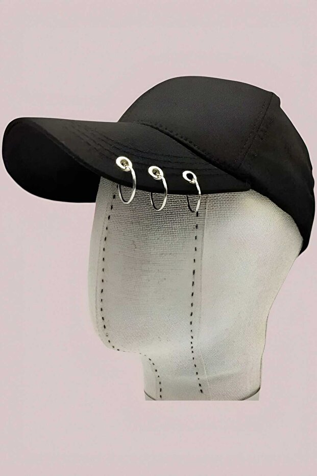 قبعة بيسبول ذات 3 حلقات قابلة للتعديل من الخلف للجنسين - 5