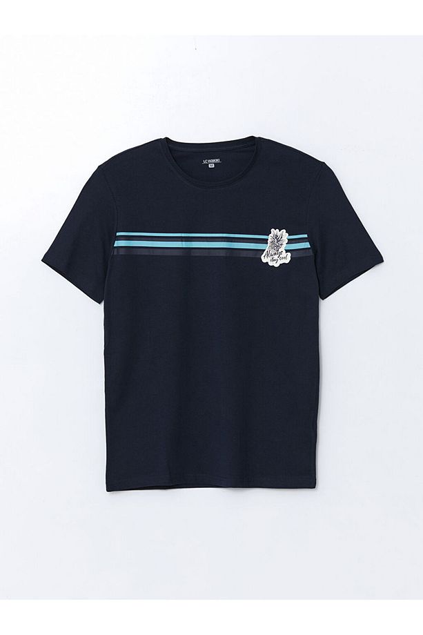 Yeni Sezon Standart Kalip Erkek Sortlu Pijama Takimi - S5EF91Z8 - 6