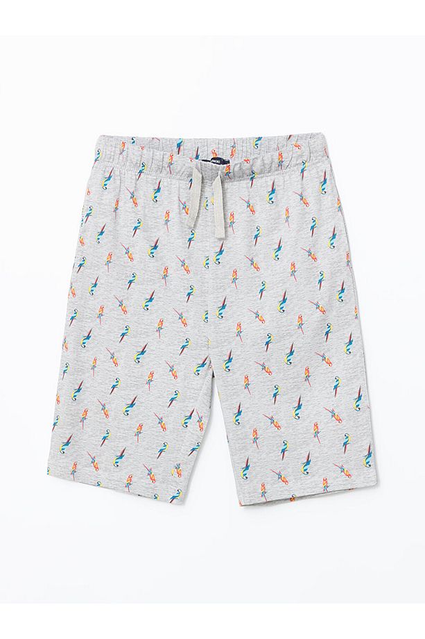 Yeni Sezon Standart Kalip Erkek Sortlu Pijama Takimi - S57609Z8 - 4