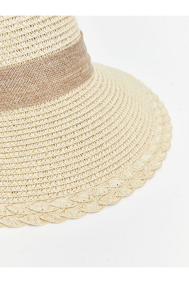LCW ACCESSORIES Kadın Hasır Şapka - 4