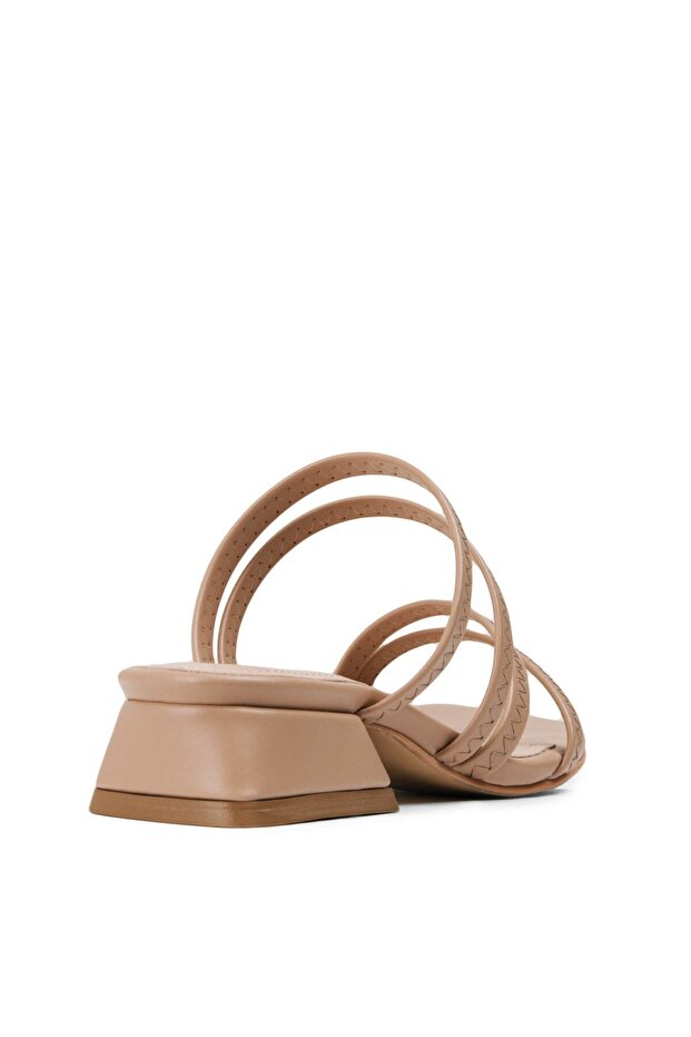 Bej Kadın Terlik - 4