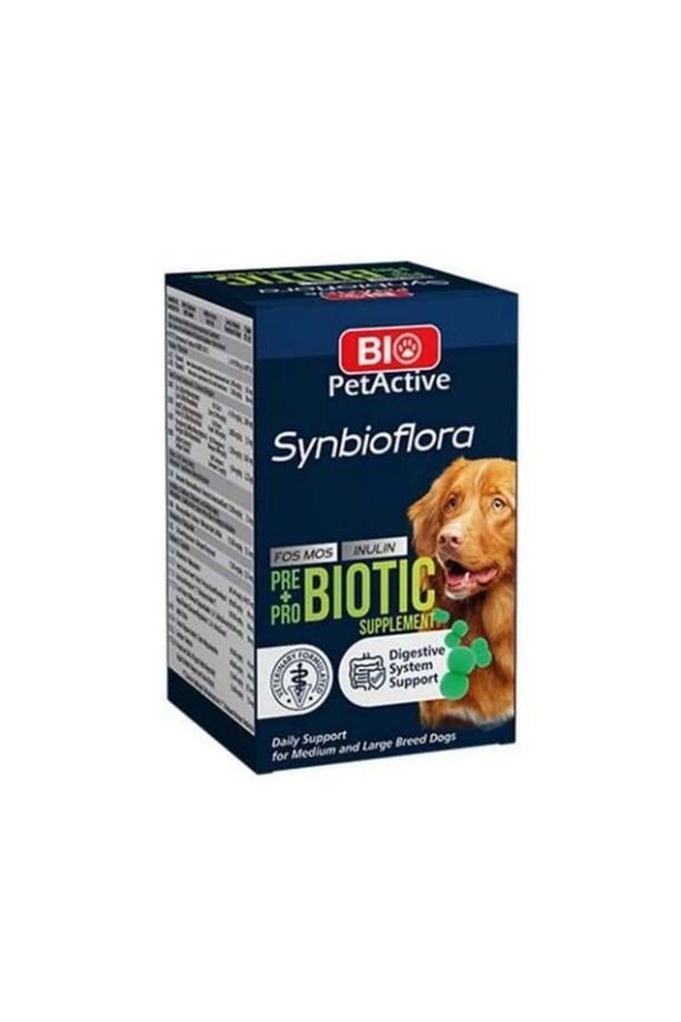 Bio Pet Active Büyük Irk Köpekler için Synbioflora Probiotik Suplement Tablet 72 Gr 60 Adet - 1