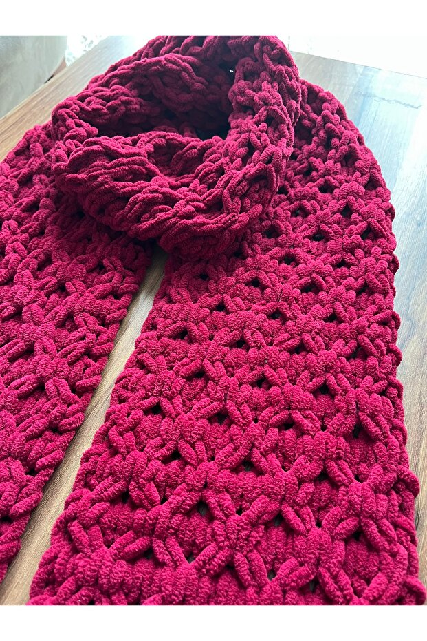 Kafes model Puffy fine atkı - 3