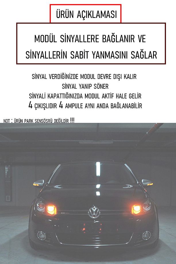 Ayarlı Amerikan Park Modülü Iq Pwm Plus Yan Sinyal Çıkış Özellikli - 3