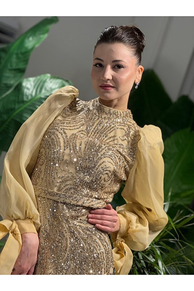 Tesettür Abiye 4952 - 3