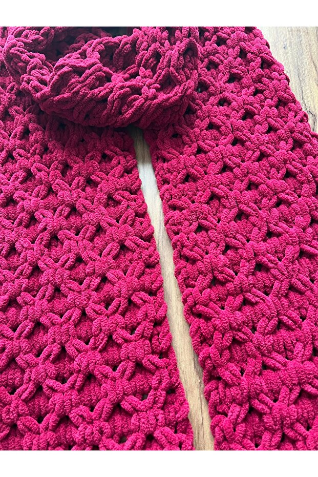 Kafes model Puffy fine atkı - 4