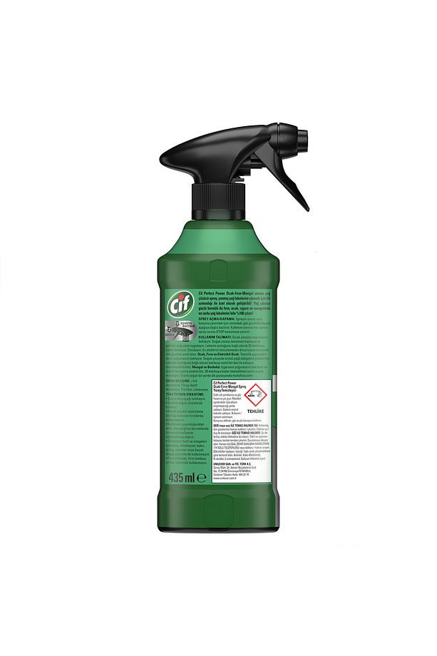 Perfect Power Fırın Ocak Mangal Için Sprey Temizleyici En Zor Yağları %100 Çözer 435 ml 3adet - 8