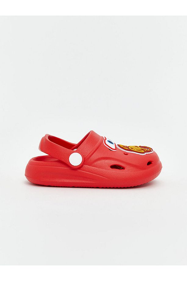 LCW STEPS Kırmızı Baskılı Erkek Bebek Plaj Sandaleti - 3
