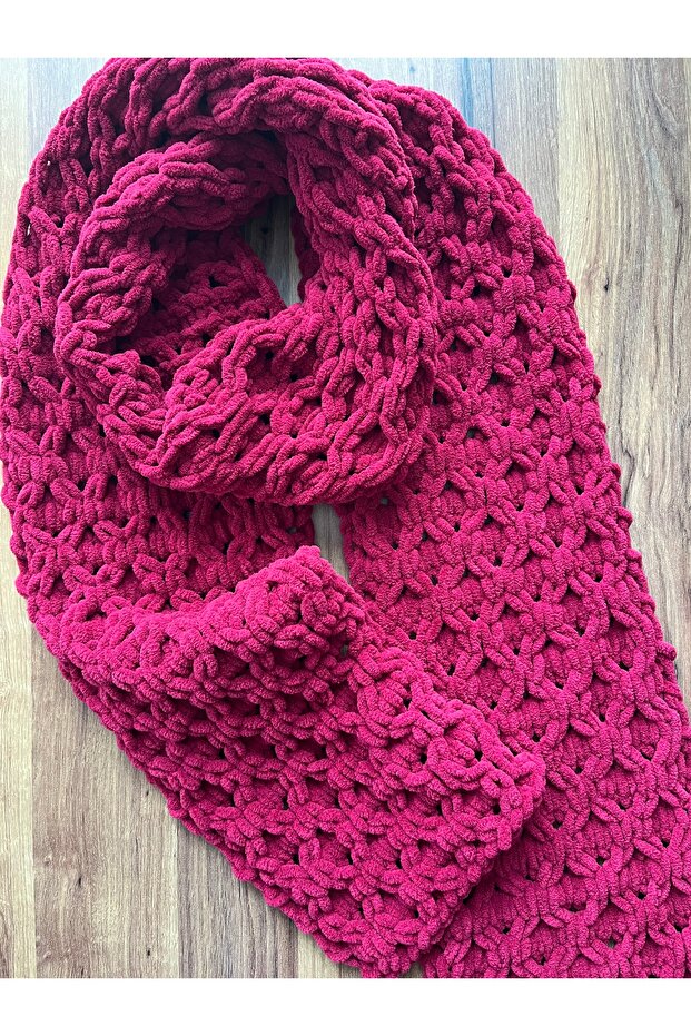 Kafes model Puffy fine atkı - 5