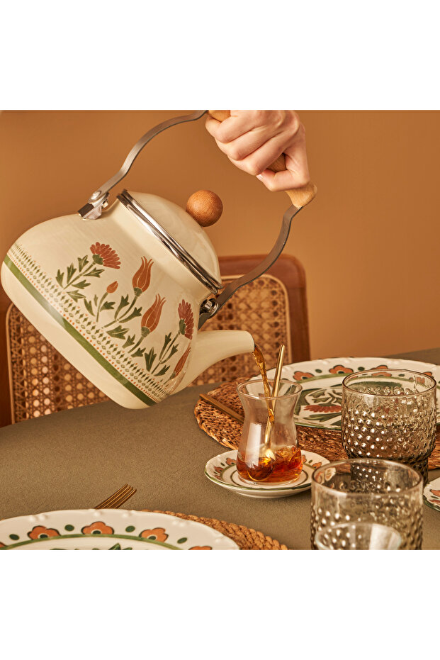 Tulip Enamel Teapot (2 Lt) - 5