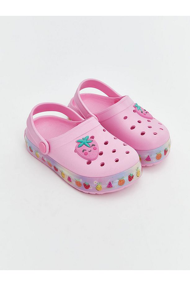 LCW STEPS Pembe Tabanı Işıklı Kız Çocuk Plaj Sandaleti - 2