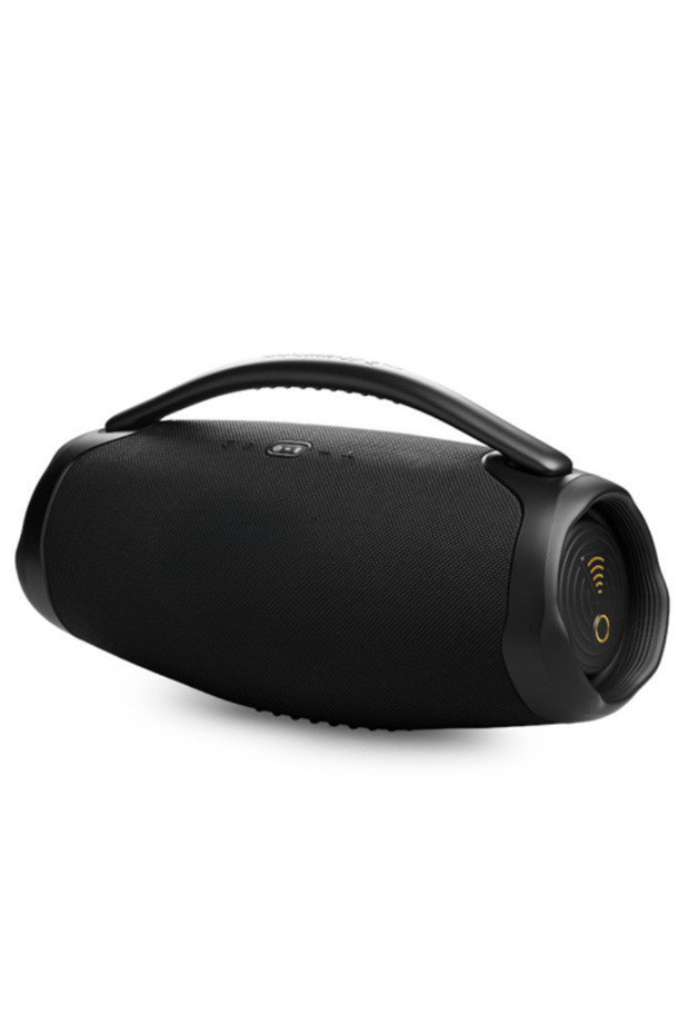 Boombox Taşınabilir Bluetooth Hoparlör, Siyah - 2