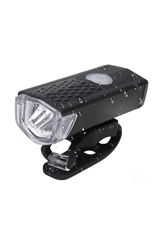 2255 OPP Bike Light Set Bicycle Headlight Taillight USB Rechargeable MTB Bike Front Rear Lamp Set Cy